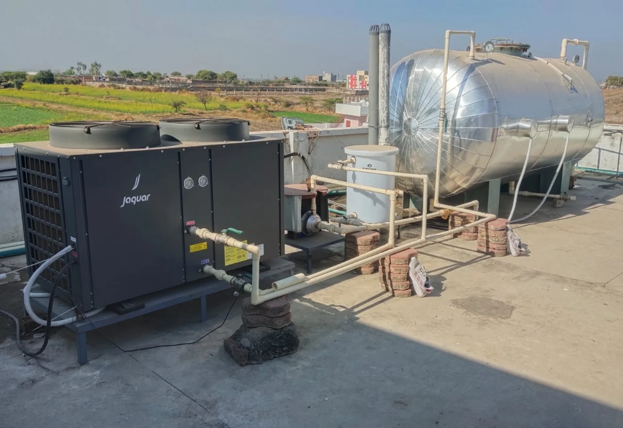 Jaquar Heat Pump With Storge Tank
